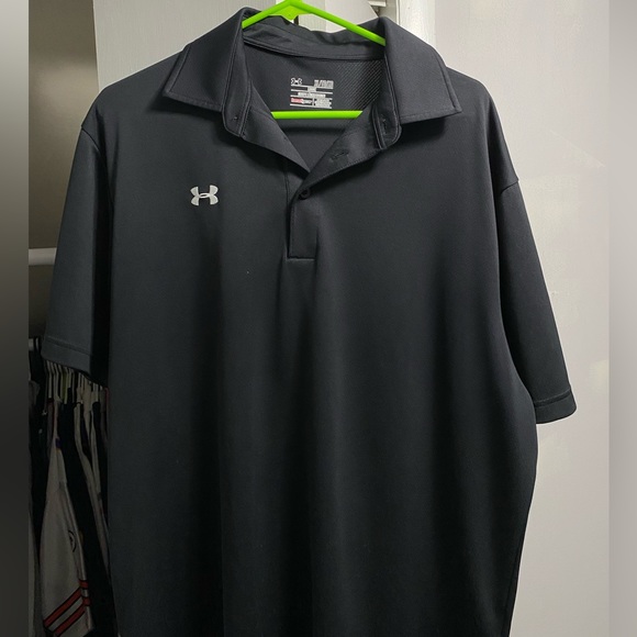 Under Armour Other - Under Armour Black Golf Polo - XL